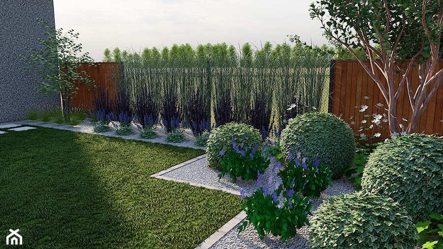 Ogród traw i kwiatów - zdjęcie od ogrody Dagi | projektowanie ogrodów