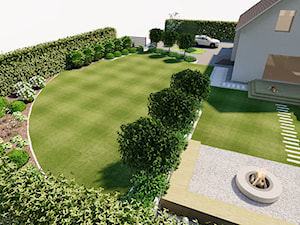Ogród nowoczesny, wypoczynkowy. - zdjęcie od ogrody Dagi | projektowanie ogrodów