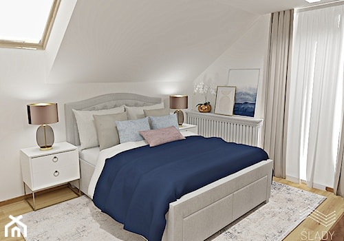 Sypialnia, styl glamour - zdjęcie od Pracownia projektowania wnętrz Ślady
