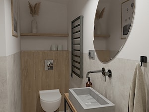 Łazienka, styl skandynawski - zdjęcie od Pracownia projektowania wnętrz Ślady
