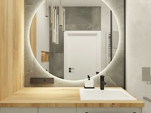 Projekt nowoczesnej łazienki - zdjęcie od Pracownia Wnętrz Kamila Ozieriańska