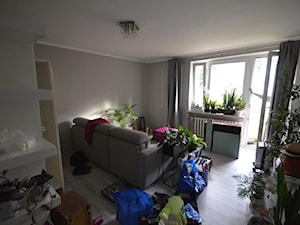 Homestaging - salon - mieszkanie na wynajem - zdjęcie od Dekwadra Homestaging Aranżacja Projektowanie Wnętrz Wrocław