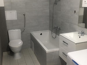 Homestaging łazienki w mieszkaniu na wynajem - zdjęcie od Dekwadra Homestaging Aranżacja Projektowanie Wnętrz Wrocław