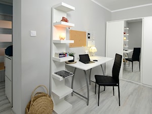 Homestaging - salon - mieszkanie na wynajem - zdjęcie od Dekwadra Homestaging Aranżacja Projektowanie Wnętrz Wrocław