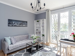 Home Staging mieszkania dwupokojowego (najem długoterminowy) - Sypialnia, styl tradycyjny - zdjęcie od Homestagerkawarszawa