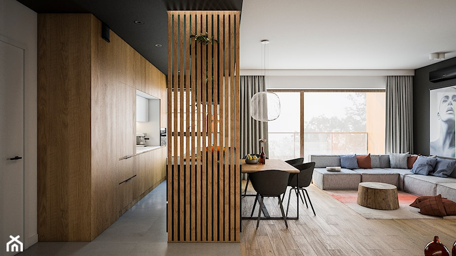 Mieszkanie dla rodziny - Kuchnia, styl nowoczesny - zdjęcie od TK Architekci