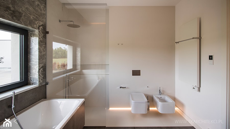 biel w łazience - zdjęcie od TK Architekci