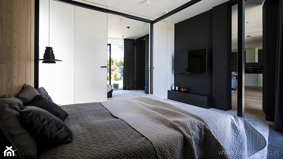 Sypialnia, styl nowoczesny - zdjęcie od TK Architekci