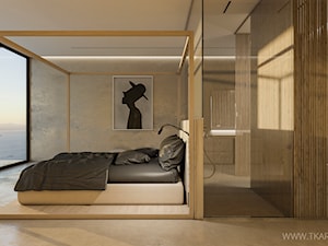 Dom Portugalia - Sypialnia, styl nowoczesny - zdjęcie od TK Architekci
