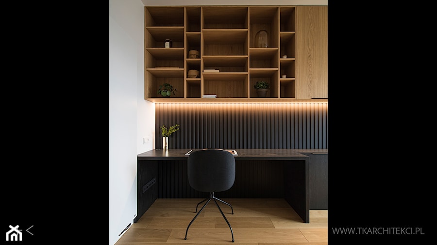 Przytulny Apartament - Biuro, styl nowoczesny - zdjęcie od TK Architekci