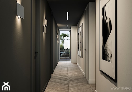 Apartament 180 m2 - Hol / przedpokój, styl nowoczesny - zdjęcie od TK Architekci