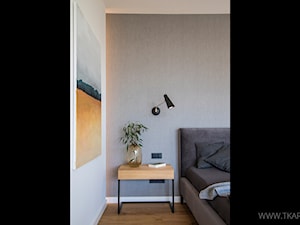 Przytulny minimalizm - Sypialnia, styl nowoczesny - zdjęcie od TK Architekci