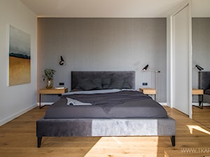 Przytulny minimalizm - Sypialnia, styl nowoczesny - zdjęcie od TK Architekci