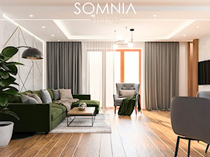 Nowoczesny Salon - zdjęcie od Somnia Studio Architektura Wnętrz