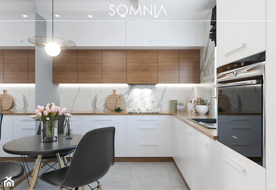 Otwarta Kuchnia - zdjęcie od Somnia Studio Architektura Wnętrz