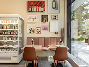 Kawiarnia The Cold Pressed Juices, Warszawa - Wnętrza publiczne - zdjęcie od Wnętrza Zewnętrza Studio