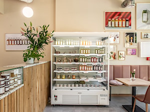 Kawiarnia The Cold Pressed Juices, Warszawa - Wnętrza publiczne - zdjęcie od Wnętrza Zewnętrza Studio