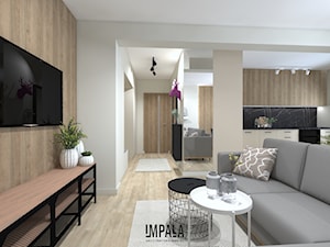 Mieszkanie na wynajem - Salon, styl nowoczesny - zdjęcie od IMPALA