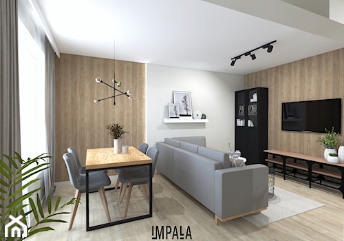 Mieszkanie na wynajem - Kuchnia, styl skandynawski - zdjęcie od IMPALA