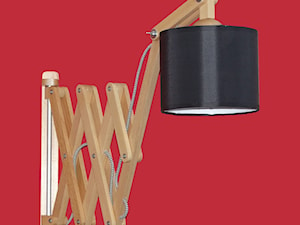 lampa ,kinkiet teleskopowy - Sypialnia, styl tradycyjny - zdjęcie od Drewlamp
