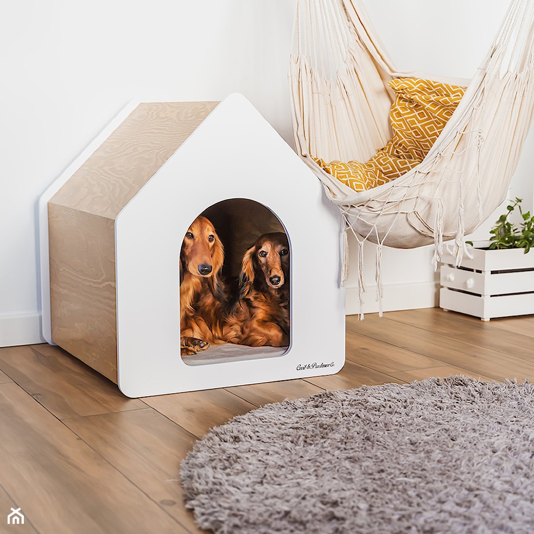 Duży domek dla psa - CUBBY L PINE - zdjęcie od Cecil&Prudence - Homebook