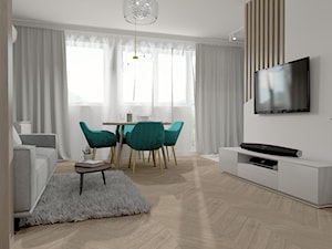 Mieszkanie 52 m2 - Jadalnia, styl nowoczesny - zdjęcie od DITTE design