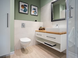 Zielona łazienka - zdjęcie od FemiDesign