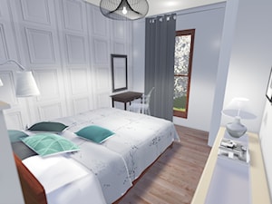 WHITE DREAM - BEDROOM - Sypialnia, styl skandynawski - zdjęcie od biscuit PROJEKT