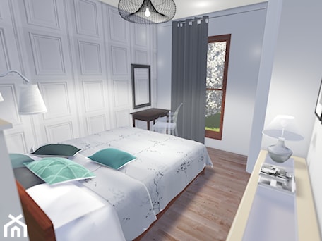 Aranżacje wnętrz - Sypialnia: WHITE DREAM - BEDROOM - Sypialnia, styl skandynawski - biscuit PROJEKT. Przeglądaj, dodawaj i zapisuj najlepsze zdjęcia, pomysły i inspiracje designerskie. W bazie mamy już prawie milion fotografii!