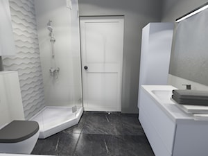 łazienka WAVE - Łazienka, styl nowoczesny - zdjęcie od biscuit PROJEKT