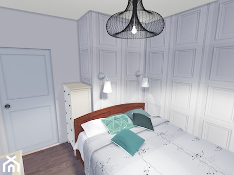 Aranżacje wnętrz - Sypialnia: WHITE DREAM - BEDROOM - Sypialnia, styl glamour - biscuit PROJEKT. Przeglądaj, dodawaj i zapisuj najlepsze zdjęcia, pomysły i inspiracje designerskie. W bazie mamy już prawie milion fotografii!