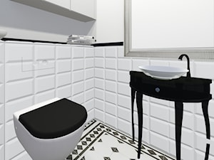 łazienka GLOSSY - Łazienka, styl glamour - zdjęcie od biscuit PROJEKT