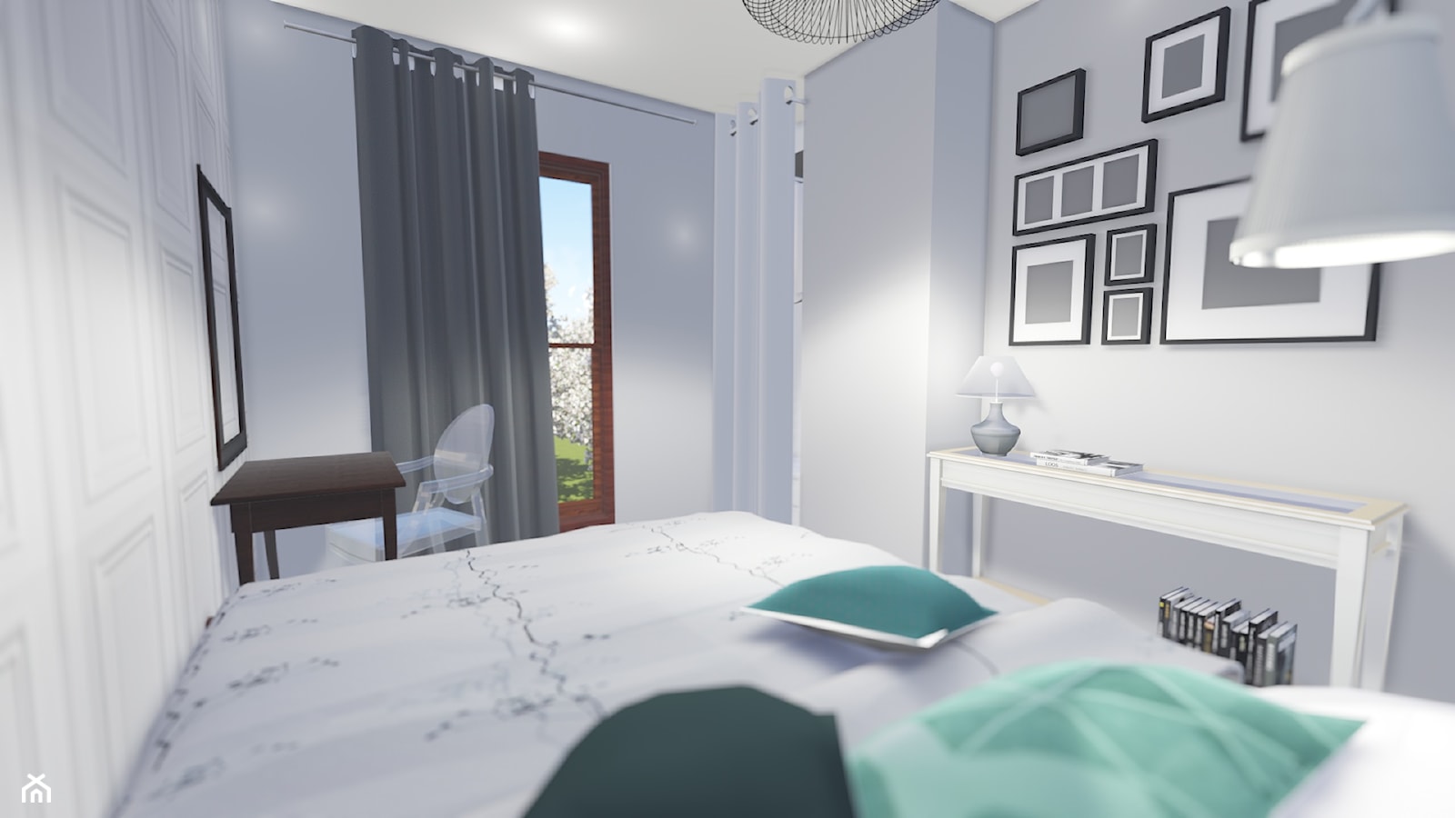 WHITE DREAM - BEDROOM - Sypialnia, styl tradycyjny - zdjęcie od biscuit PROJEKT - Homebook