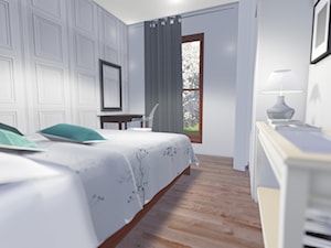 WHITE DREAM - BEDROOM - Salon, styl prowansalski - zdjęcie od biscuit PROJEKT