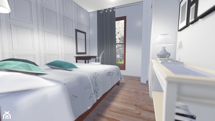 WHITE DREAM - BEDROOM - Salon, styl prowansalski - zdjęcie od biscuit PROJEKT