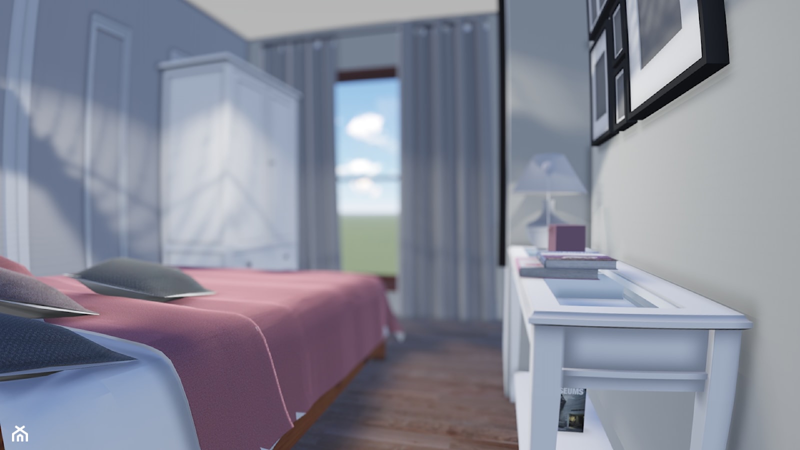 WHITE DREAM - BEDROOM - Sypialnia, styl rustykalny - zdjęcie od biscuit PROJEKT - Homebook
