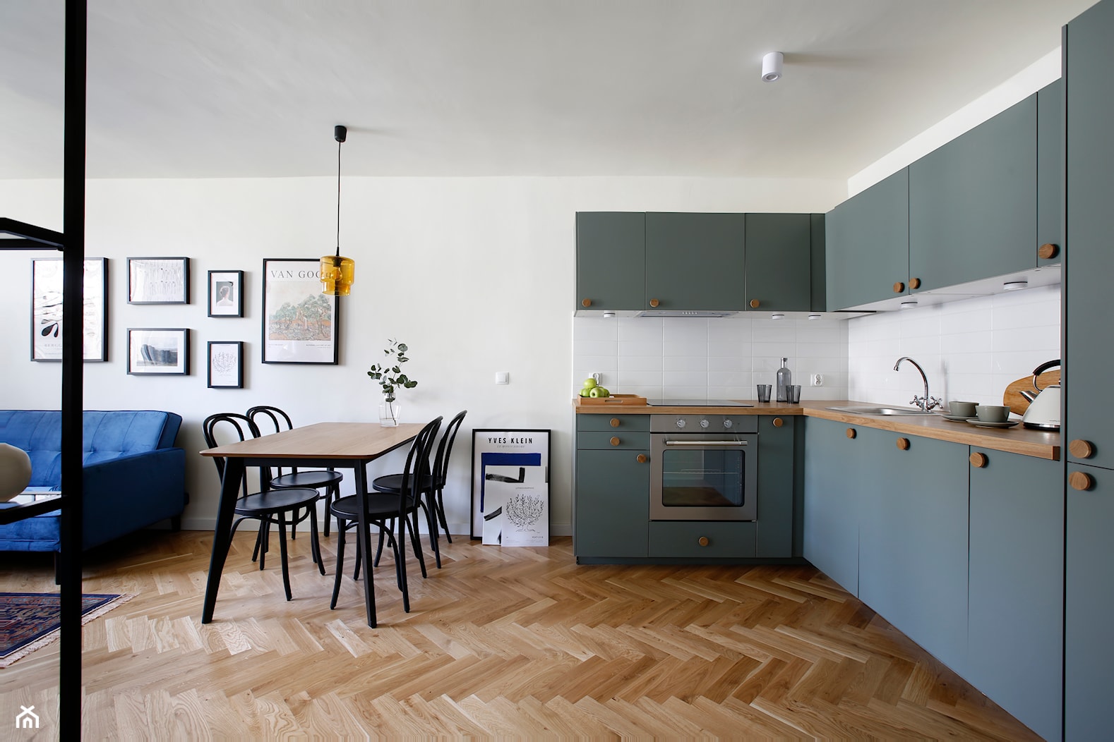 Mieszkanie w Krakowie w stylu vintage - Kuchnia, styl vintage - zdjęcie od TAGstudio - Homebook