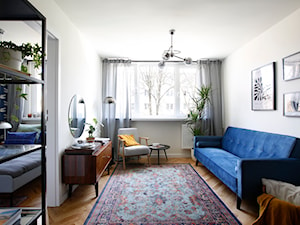 Mieszkanie w Krakowie w stylu vintage - Salon, styl vintage - zdjęcie od TAGstudio