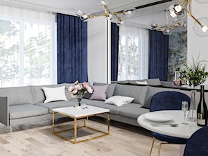 Projekt wnętrza eleganckiego mieszkania - zdjęcie od VIANN Interior Design