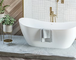 Jasna nowoczesna łazienka - zdjęcie od VIANN Interior Design - Homebook