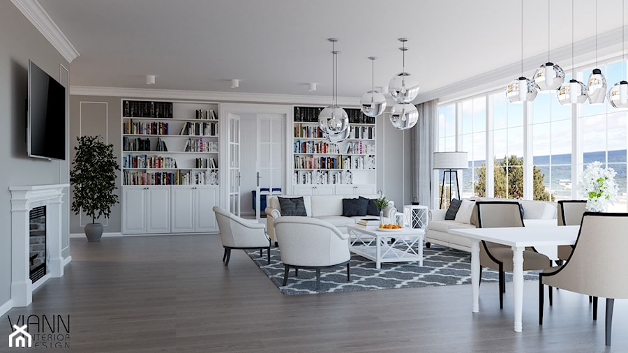 W stylu Hamptons- nad bałtykiem - zdjęcie od VIANN Interior Design
