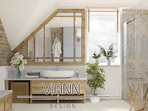 Łazienka w stylu podróżniczym - zdjęcie od VIANN Interior Design