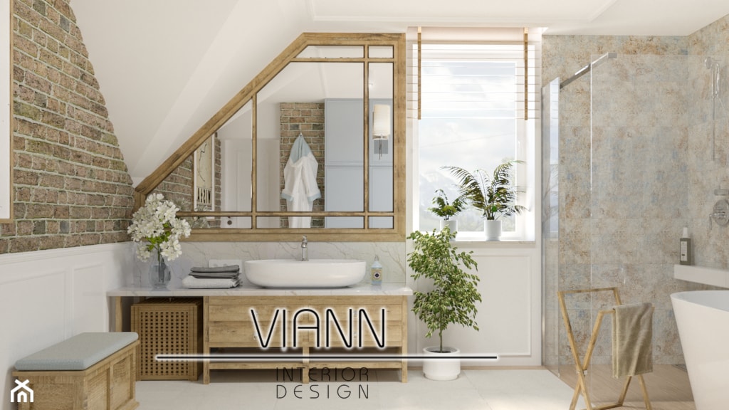 Łazienka w stylu podróżniczym - zdjęcie od VIANN Interior Design - Homebook