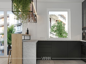 Minimalizm z akcentem loftu - zdjęcie od VIANN Interior Design