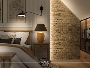 Sypialnia w stylu podróżniczym - zdjęcie od VIANN Interior Design