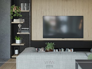 Minimalizm z akcentem loftu - zdjęcie od VIANN Interior Design