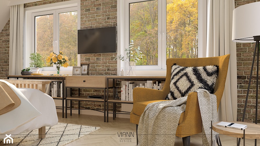 Sypialnia w stylu podróżniczym - zdjęcie od VIANN Interior Design