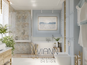 Łazienka w stylu podróżniczym - zdjęcie od VIANN Interior Design