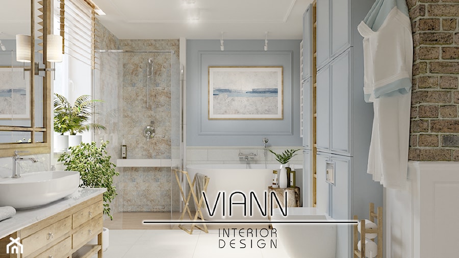 Łazienka w stylu podróżniczym - zdjęcie od VIANN Interior Design