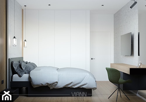 Minimalizm z akcentem loftu - zdjęcie od VIANN Interior Design